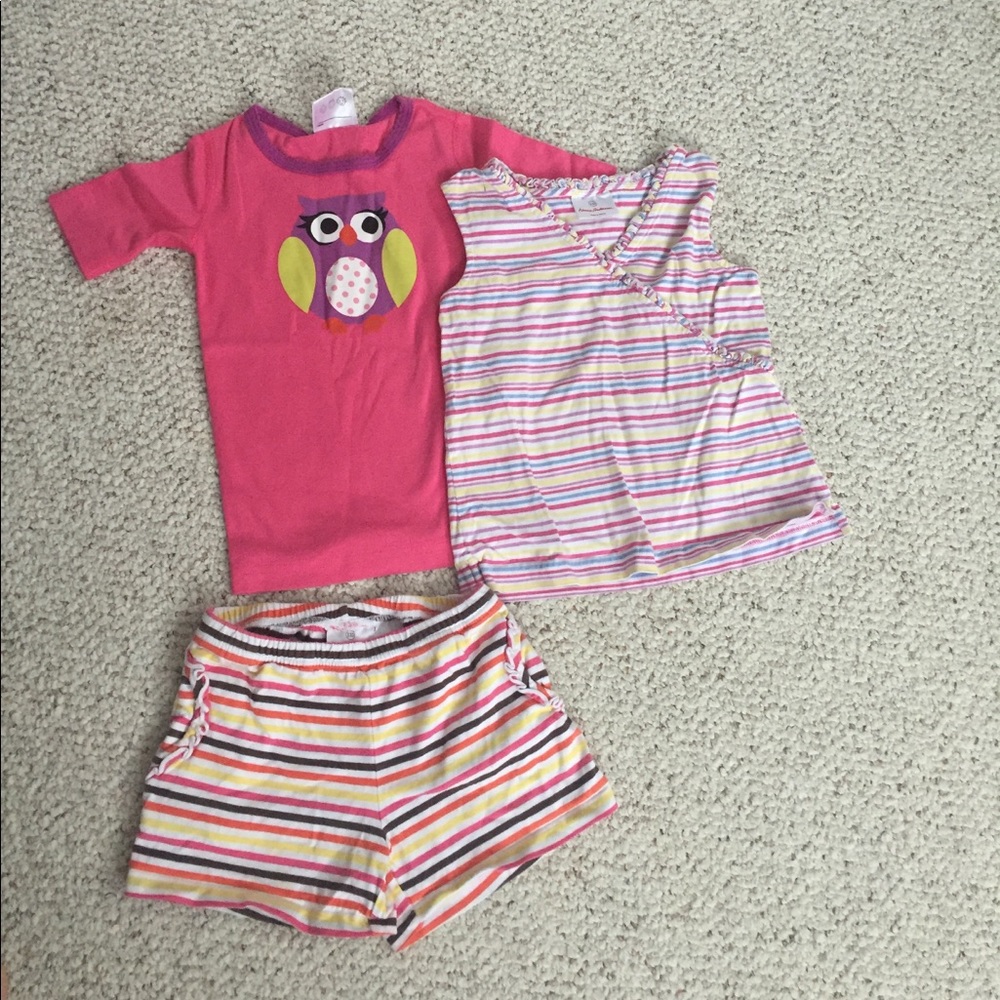 Hanna Anderson set of 3 (girls). Size: 5
